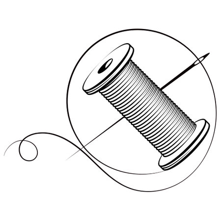 Business card of the painter. spray gun and paint rollerのイラスト素材