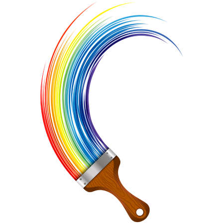 Electric clipper in hand. Sign for barbershop and beauty salonのイラスト素材