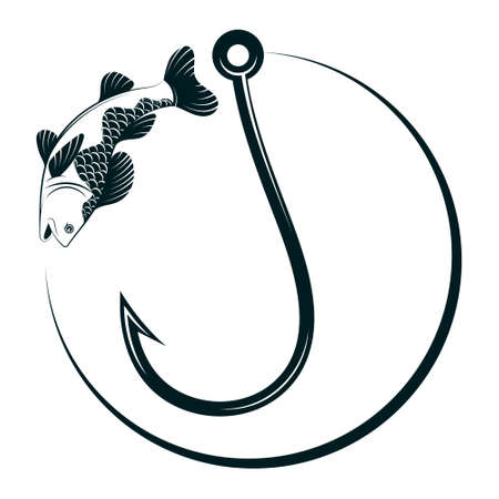 Plumber with a wrench in his hand. Symbol for plumber and plumbing repairのイラスト素材