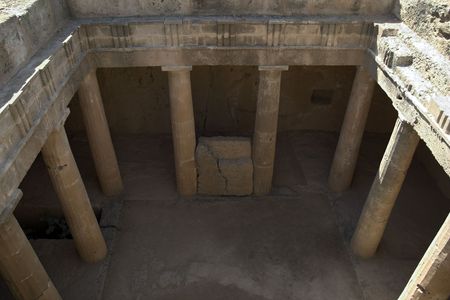 Tombs of the Kings, Paphos, Cyprusの写真素材