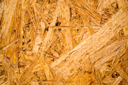 Plywood closeup wood detail of pulped wood texture unpainted