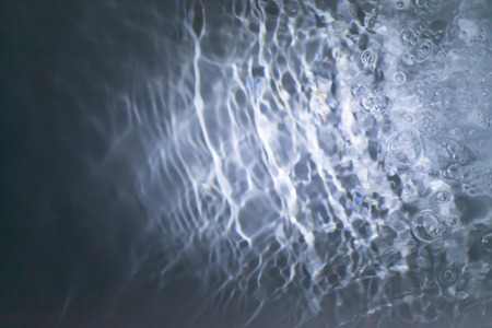 Ripples and shadow on the surface
