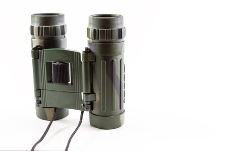 Popular camo style binoculars common with many hunters and fishermen in Ufa Russiaの写真素材