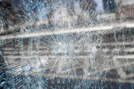 Broken Fractured Glass