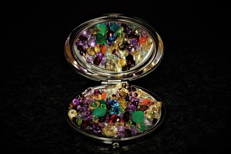 Tutti Frutti: A Bowl of Gemstones 2017の写真素材