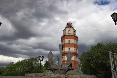 Murmansk memorial beaconの写真素材