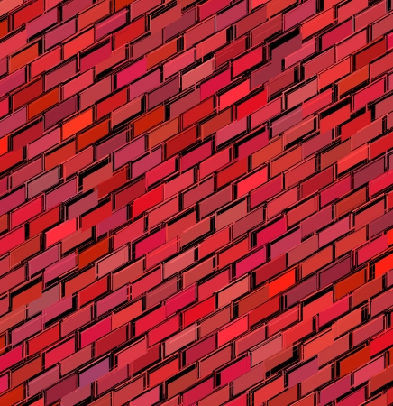 abstract red magenta tiled fragmented exploded backdropの写真素材