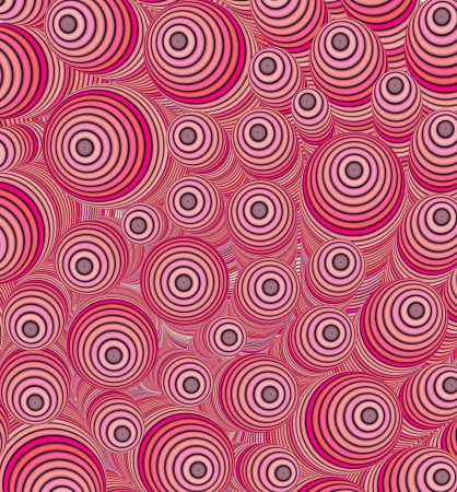 3d pink curly worm shape backdropの写真素材