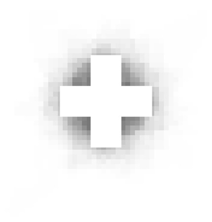 white cross with pixel shadow over whiteのイラスト素材