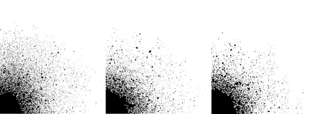 spray painted gradient detail in black over whiteのイラスト素材