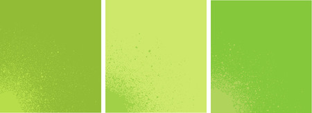 spray paint gradient detail in green yellowのイラスト素材
