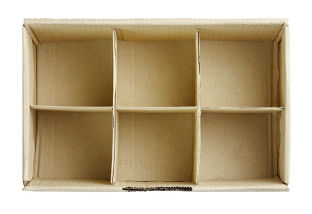 Empty slot box to put your images into it isolated on whiteの写真素材