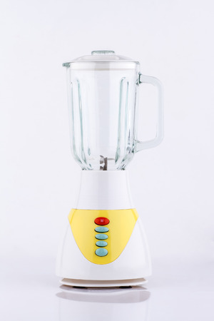 Fruit or juice blender machine tool  isolated on white backgroundの写真素材