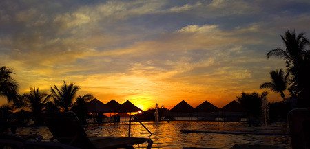 late afternoon Acapulcoの写真素材