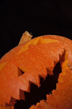 Halloween pumpkin isolatedの写真素材