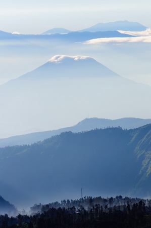 Bromo volcano,Tengger Semeru National Park, East Java, Indonesiaの写真素材