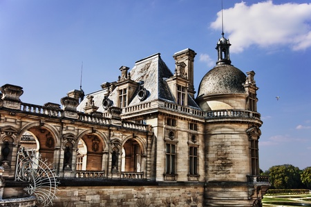 Chateau de Chantilly in Franceのeditorial素材