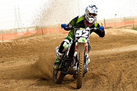 KUWAIT - March 2: The Quarter Mile Motorsports Club (QMMC) organizes the second Kuwait motorcross...