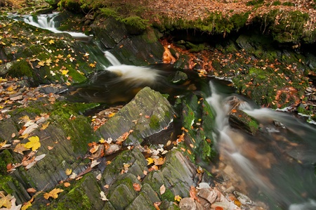 View of beautiful waterfall during the daytime.