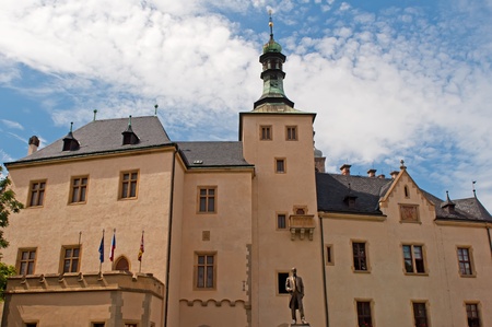 Italian Court originally the Central Mint in Kutna Horaのeditorial素材