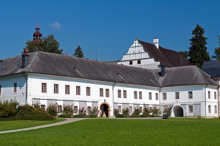 Castle in Velke Losiny, picture taken in the Czech Republic.の写真素材