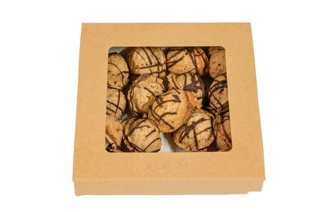 Detail of traditional Christmas pastry, horizontal shot.の写真素材
