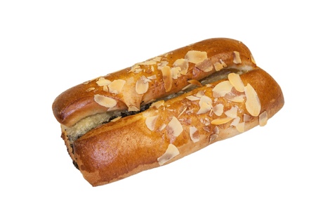 Sweet pastry isolated on a white background.の写真素材