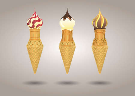Ice creamのイラスト素材