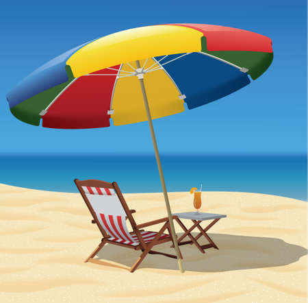 Summer timeのイラスト素材