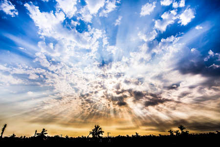 Landscape material sky