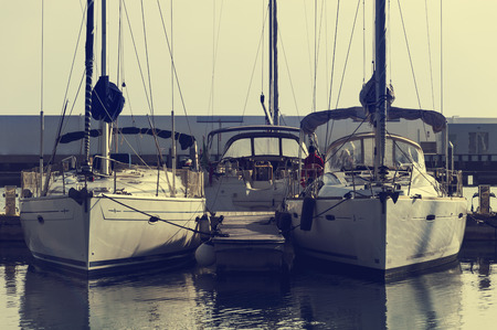 two yachts