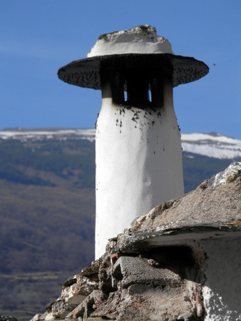 Alpujarra Chimney, Andaluciaの写真素材