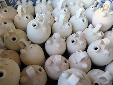 Spanish typical jar, very good for keep water fresh.の写真素材