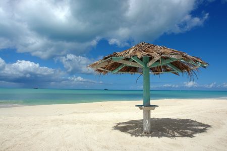 reax on a caribbean island                               の写真素材