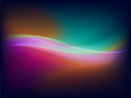abstract colorful glowing backgroundのイラスト素材