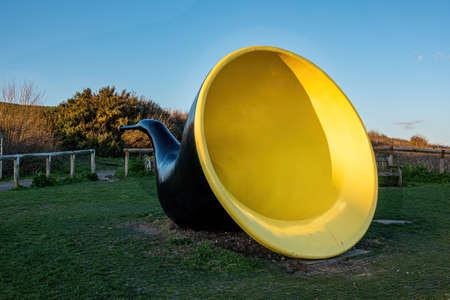 Marc Schmitz and Dolgar Ser-Od's Siren, Folkestone Triennial 2017, Folkestone, Kent, England - 5th April 2021のeditorial素材