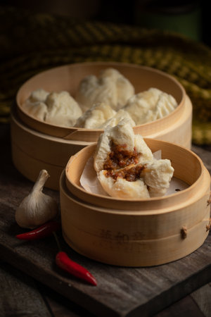Hong Kong traditional dim sum is a very diverse and delicious delicacy, which is very common in Taiwanの写真素材