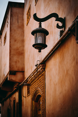 The centuries-old Kashgar Old Town is located in the center of Kashgar. It is a classic representative of Kashgar and Uyghur culture.の写真素材