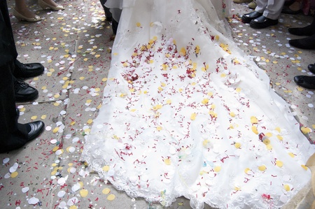 Wedding Trainの写真素材