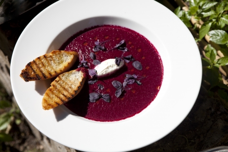 Beetroot Soup の写真素材