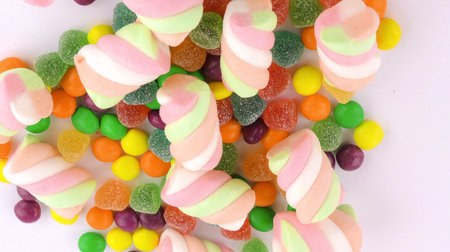 Background for cooking, food, ingredients, food blogging, food content background, burger, candy,...
