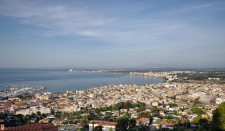 Roses beach resort, Costa Brava  Spainの写真素材