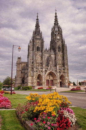 Basilica in L Epine, Champagne, France, Route to Santiago de Compostela, UNESCOの写真素材