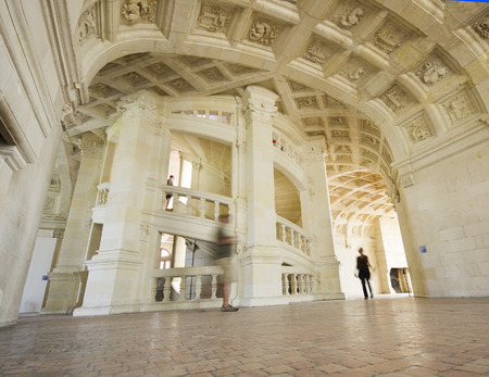 Chambord famous stairs