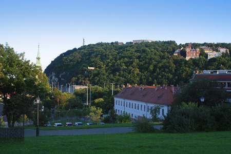 Budapest city view in Hungaryの写真素材