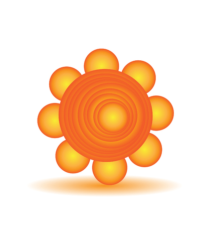 Vector Sunのイラスト素材