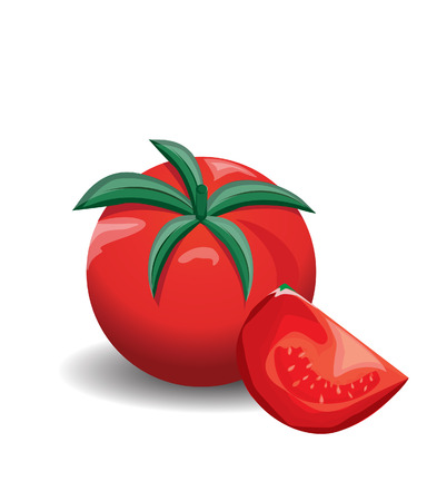 Tomato vectorのイラスト素材