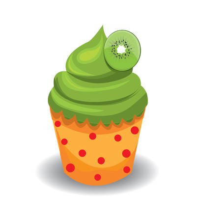 Cupcake vectorのイラスト素材