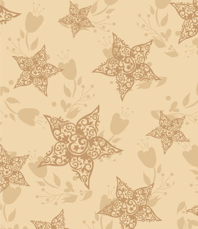 vector floral backgroundのイラスト素材
