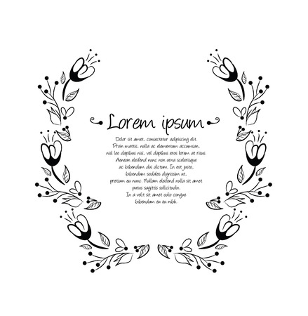 Laurel wreathのイラスト素材